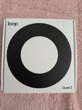 Loop Quiet 2 Noise Reduction Earplugs Black New Sealed